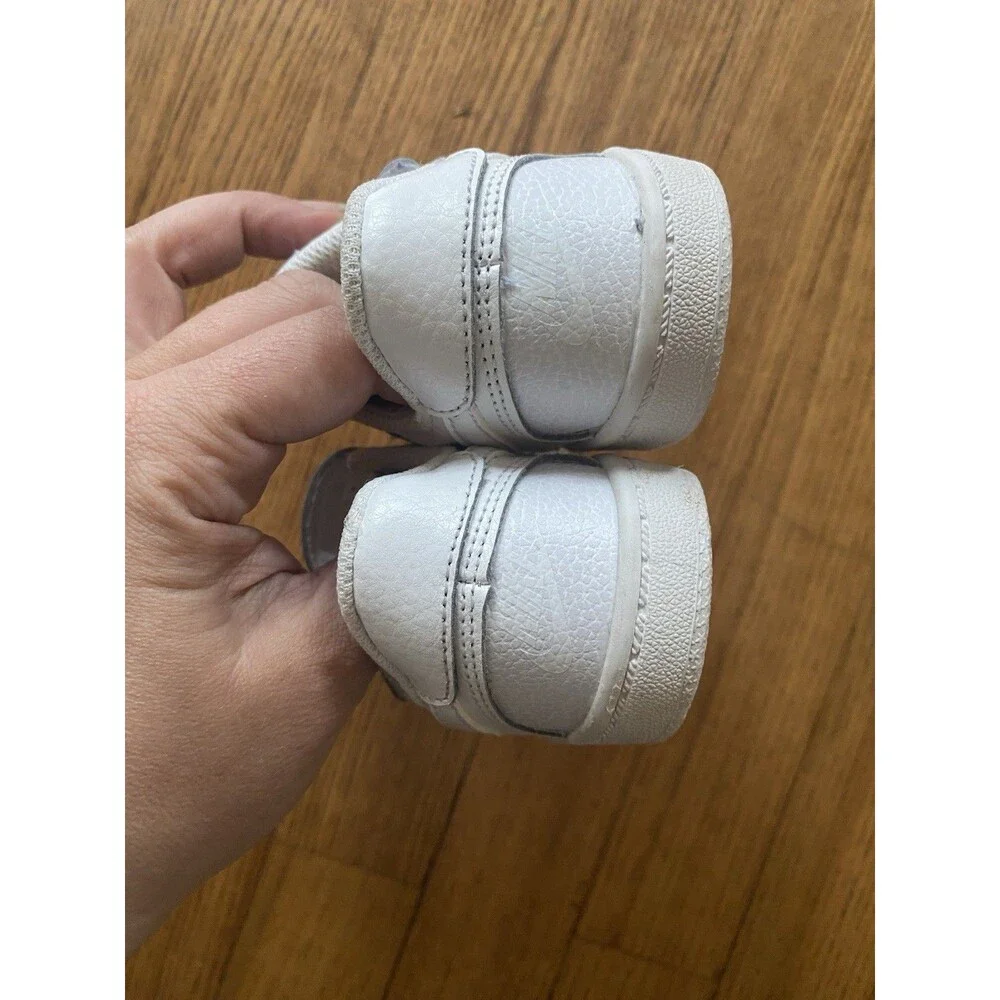 GUC! Nike Air Force 1 Low Toddler Sneakers DH2926-111 Triple All White Size 6C